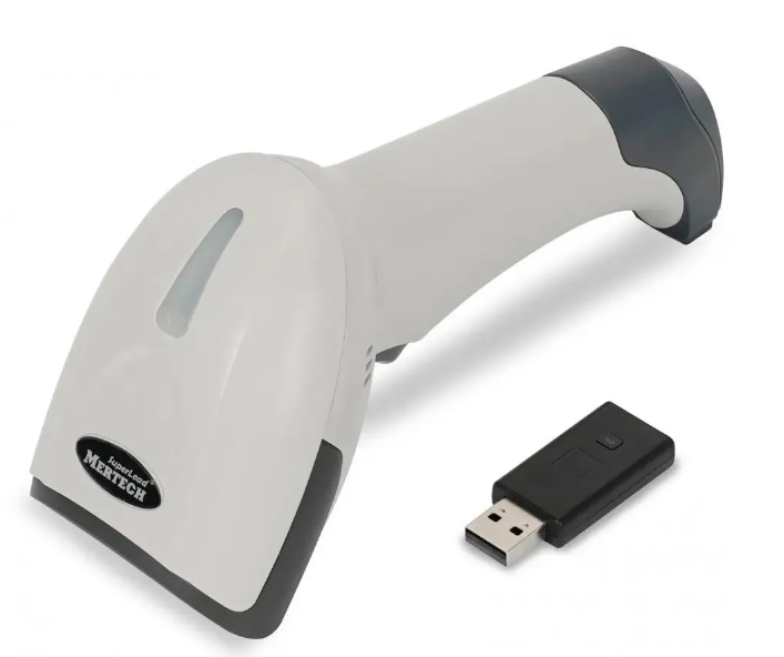 Сканер штрих-кода Mertech CL-2310 Dongle 2D беспроводной белый