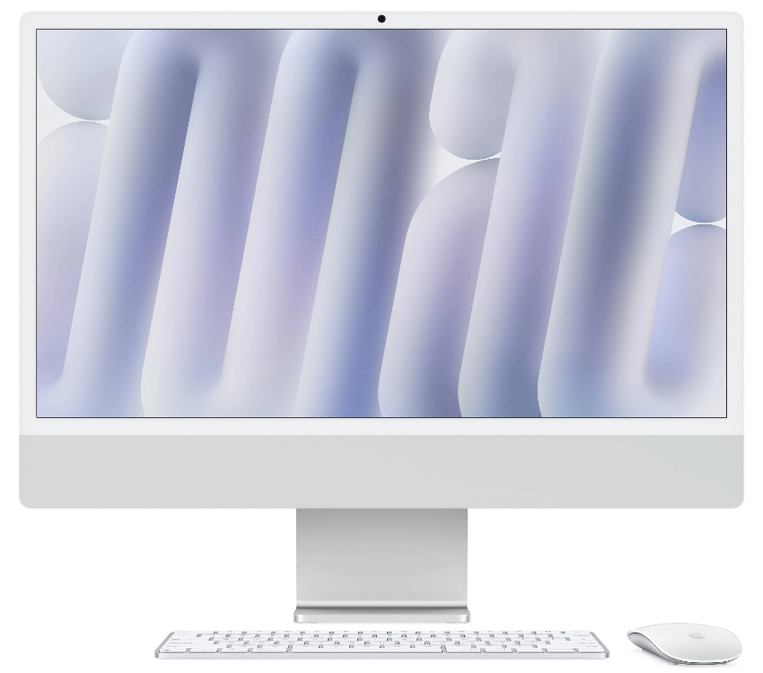 Моноблок Apple iMac 24" 2024 M4  16G 512G 10-Core Silver