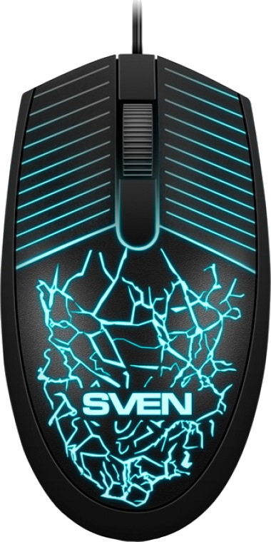 Мышь проводная Sven RX-70 RGB Black