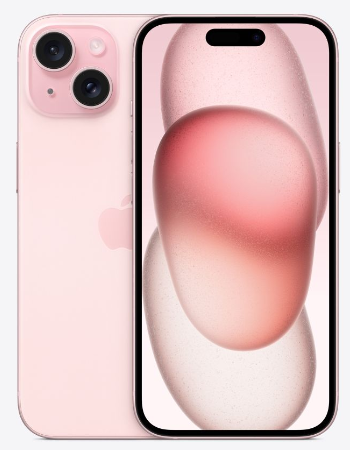 Смартфон Apple iPhone 15 256Gb Pink