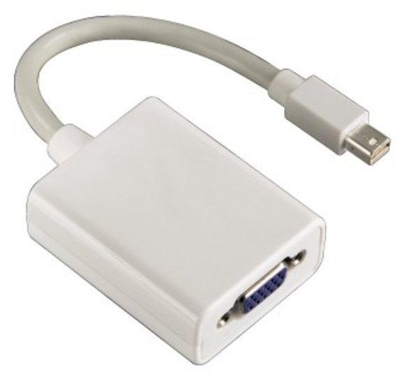 Кабель-переходник miniDP (m) < - > VGA (f), Hama