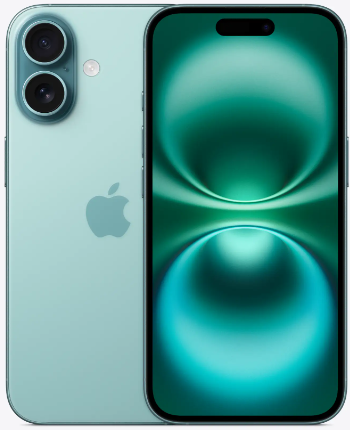 Смартфон Apple iPhone 16 Plus 256Gb Teal