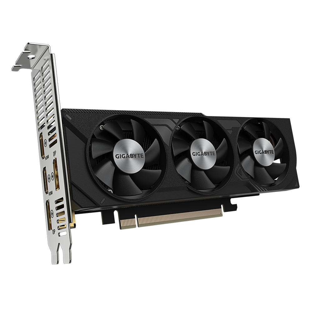 Видеокарта 8Gb GIGABYTE GV-N4060D6-8GL (RTX4060) GDDR6 128bit HDMI DP