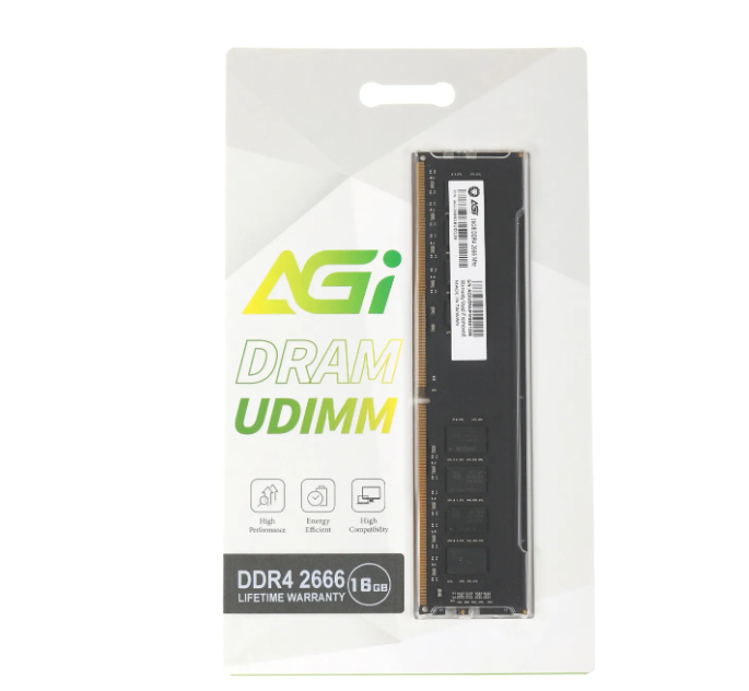 Модуль памяти DDR4 16Gb PC4-21300 2666MHz AGi