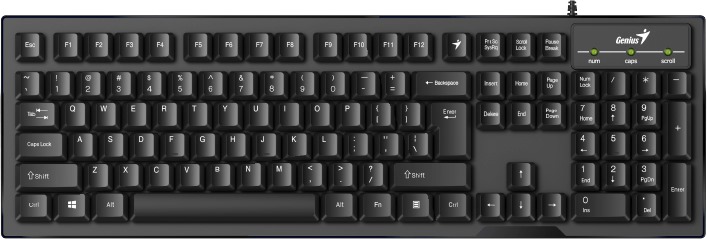 Клавиатура проводная Genius Smart KB-100 USB Black