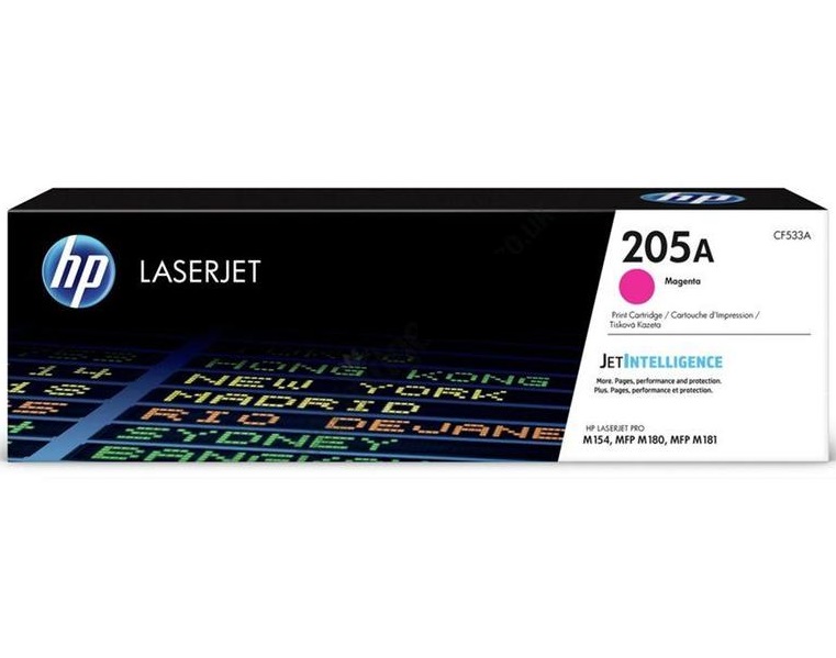 Картридж лазерный HP 205А (CF533A) для HP MFP M180/181 пурпурный