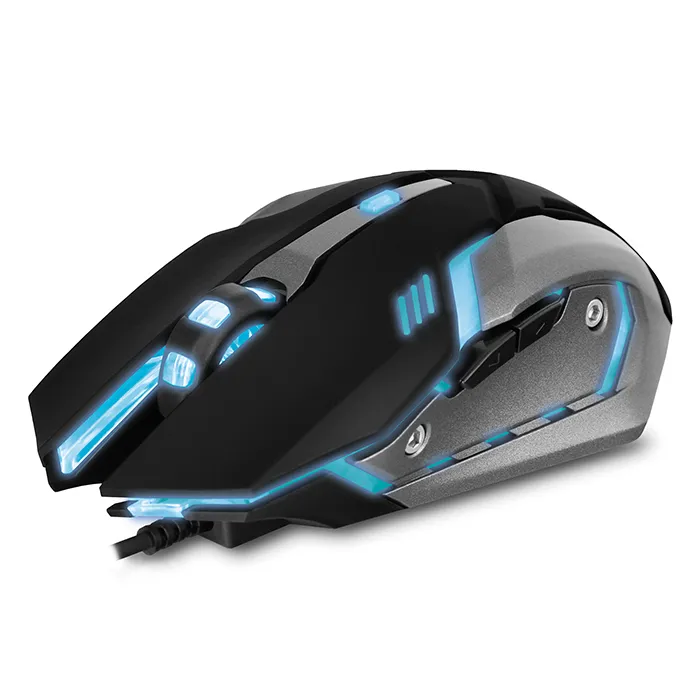 Мышь проводная Sven RX-G740 SoftTouch подсветка Black