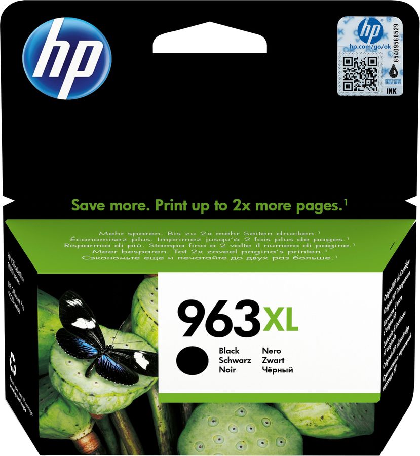 Картридж струйный HP 963XL (3JA30AE) для HP  черный