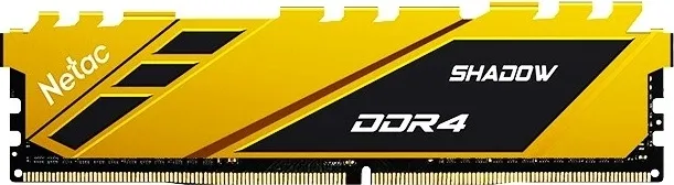 Модуль памяти DDR4 8Gb PC4-28800 3600MHz Netac Yellow