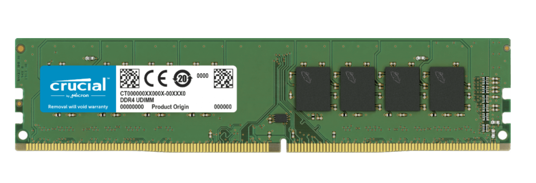Модуль памяти DDR4 16Gb PC4-25600 3200MHz Crucial