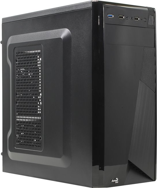 Корпус Aerocool CS-1101 2*USB2.0, 1*USB3.0, ATX, чёрный
