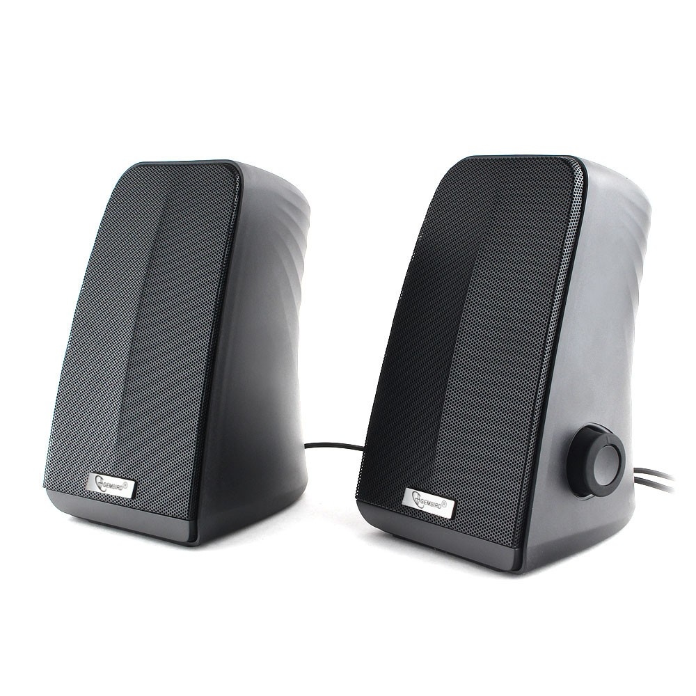 Акустическая система Gembird SPK-505 (10Вт, регулятор громкости, USB-питание) Black