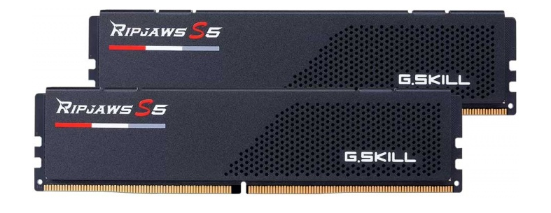 Модуль памяти DDR5 32Gb 5200MHz G.SKILL RIPJAWS S5 Black (Kit of 2)