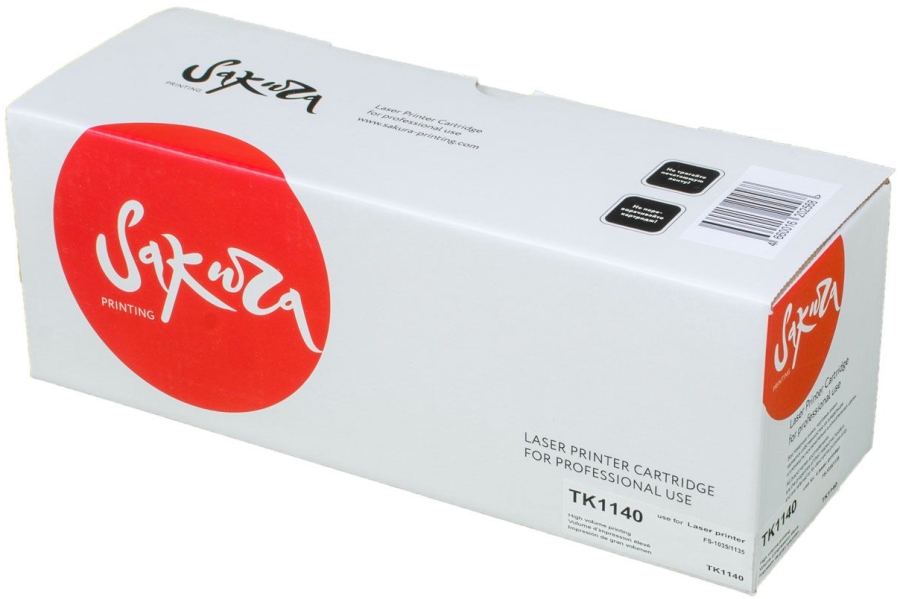 Картридж лазерный Sakura SATK1140 (TK-1140) для Kyocera Mita FS-1035MFP, 1135MFP, M2035dn, черный