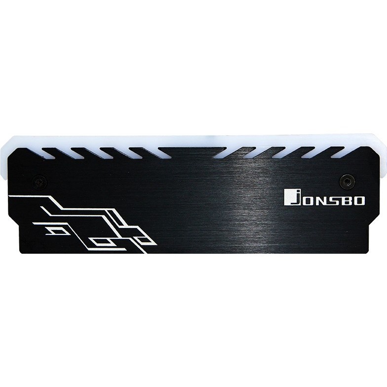 Радиатор JONSBO NC-1 (LED, черный, для оперативной памяти)