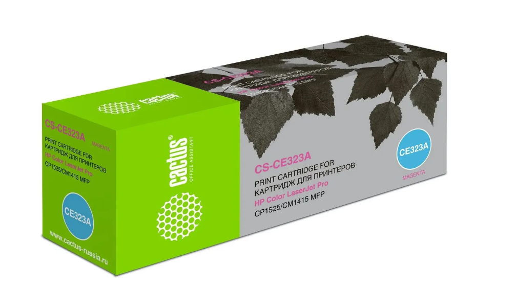 Картридж лазерный Cactus CS-CE323A для HP LJ CP1525 пурпурный