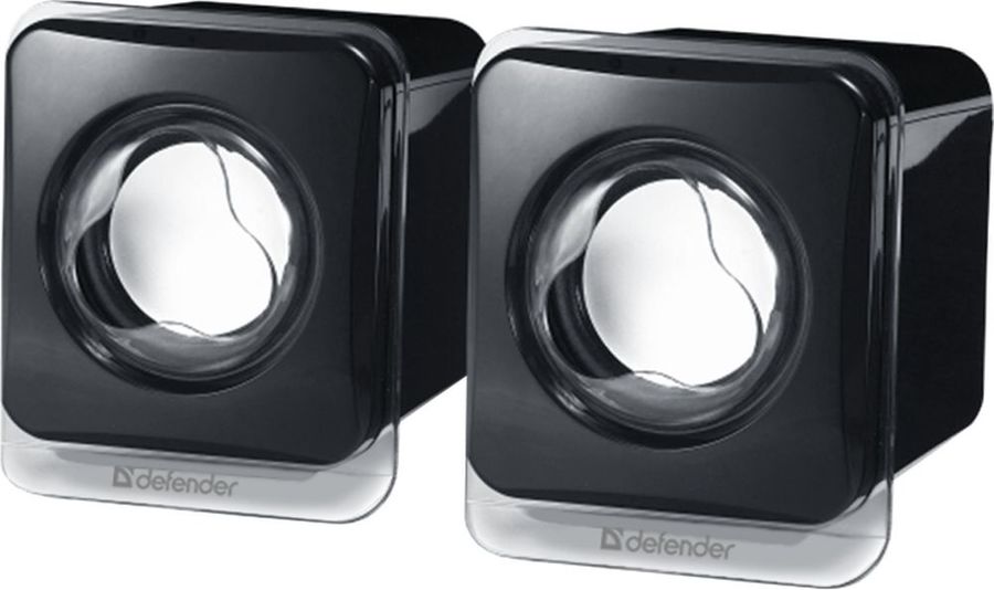 Акустическая система Defender SPK 35 (2х2,5W, питание от USB) black