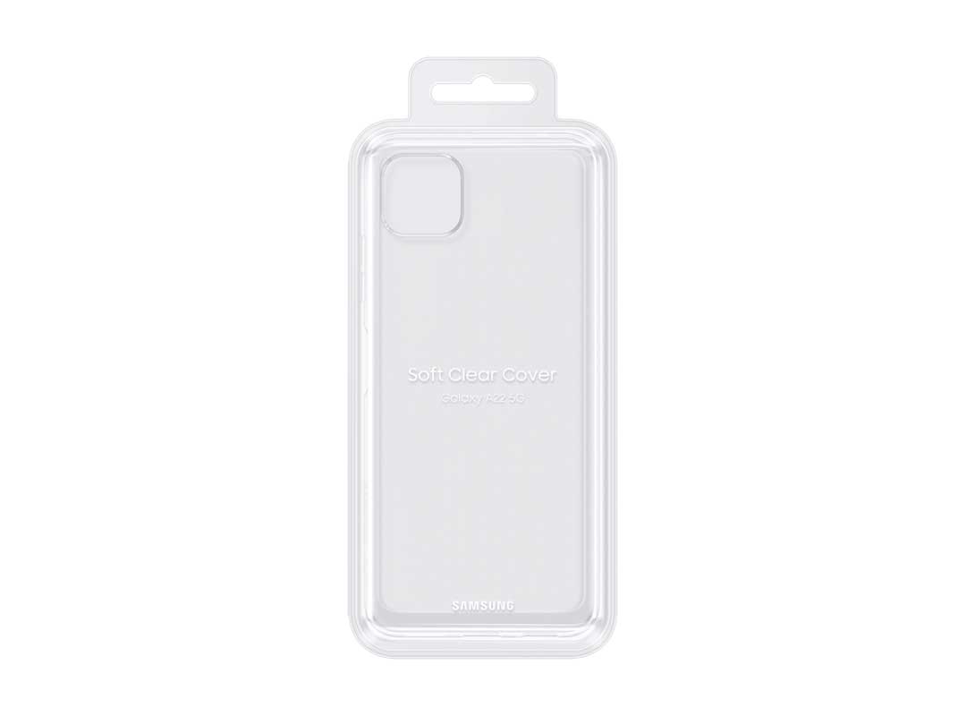 Чехол для смартфона Samsung Galaxy A22 - Soft Clear Cover прозрачный