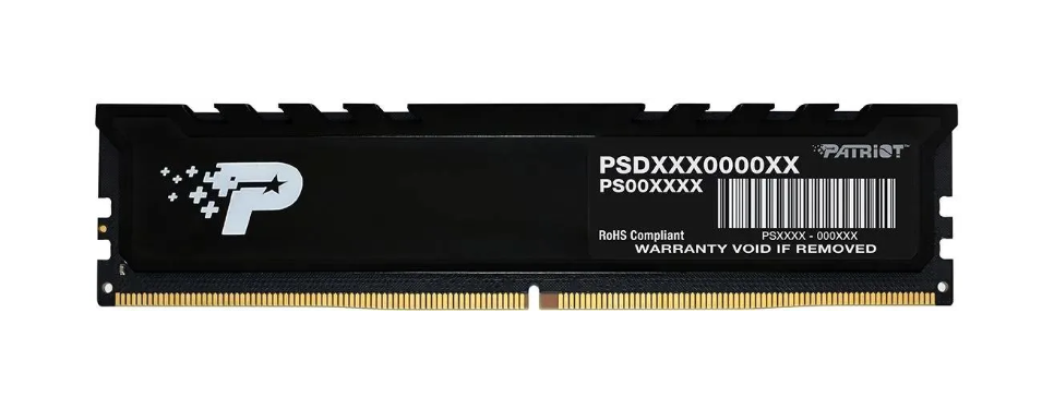 Модуль памяти DDR5 32Gb 4800MHz Patriot CL40 с радиаторон