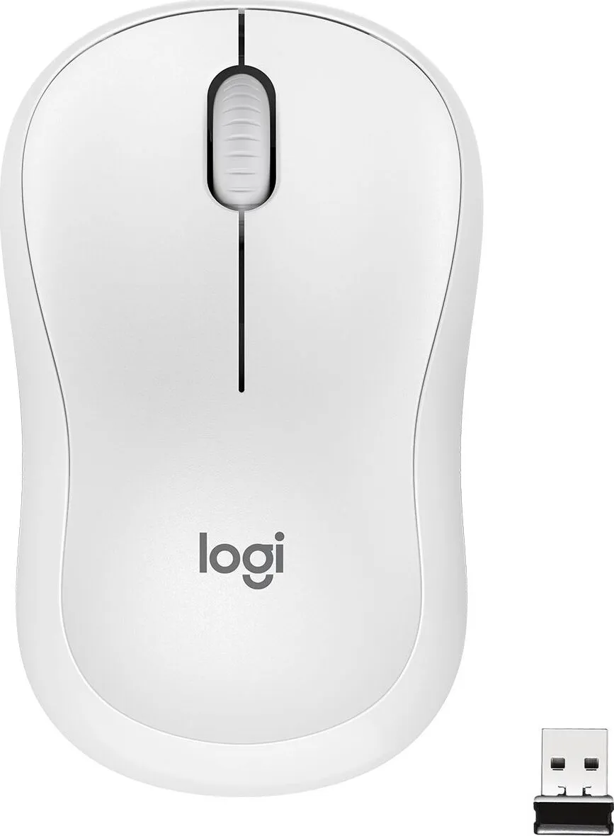 Мышь беспроводная Logitech M221 Wireless Silent White