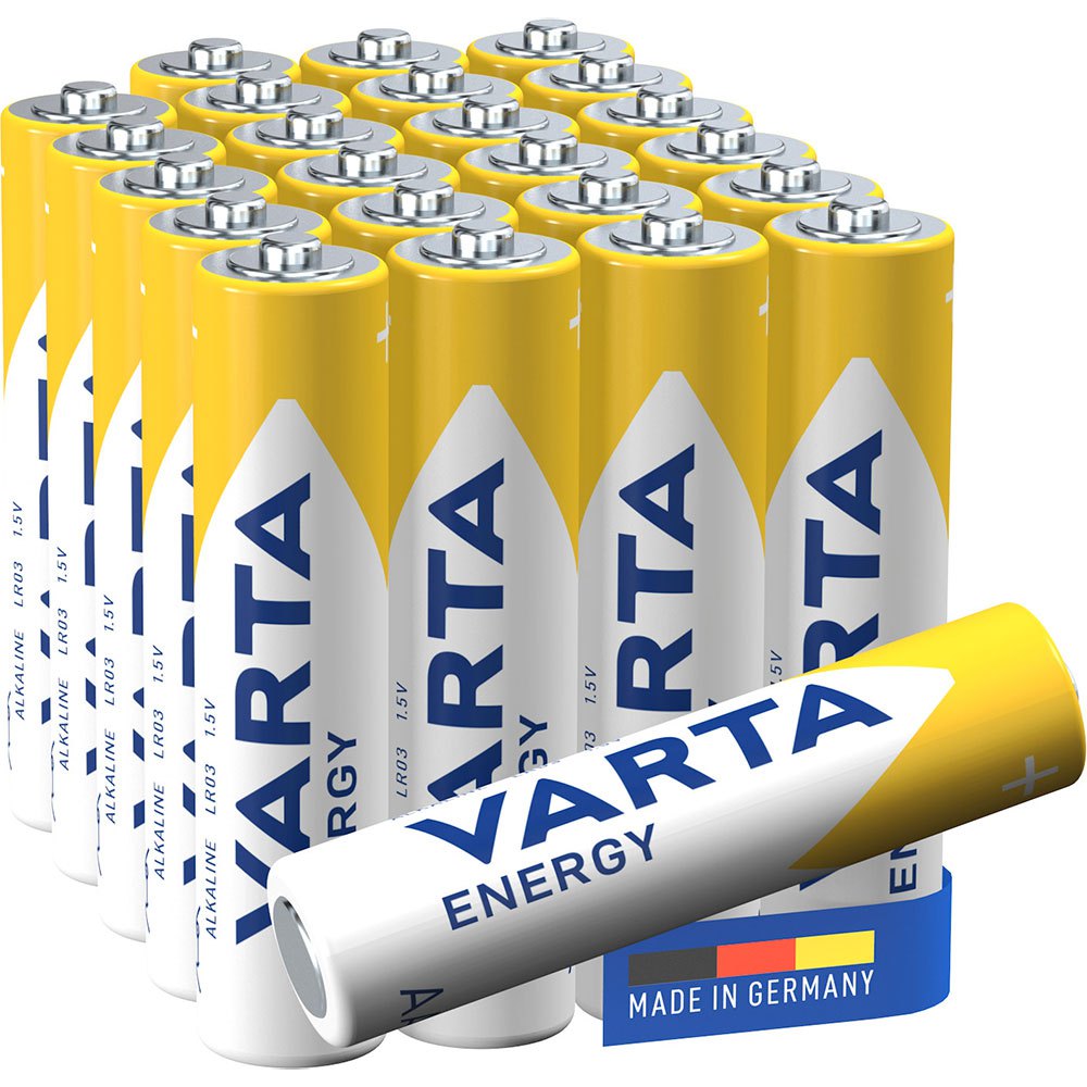 Элемент питания AAA, 1.5V, 24шт, Varta Energy LR03 BOX24