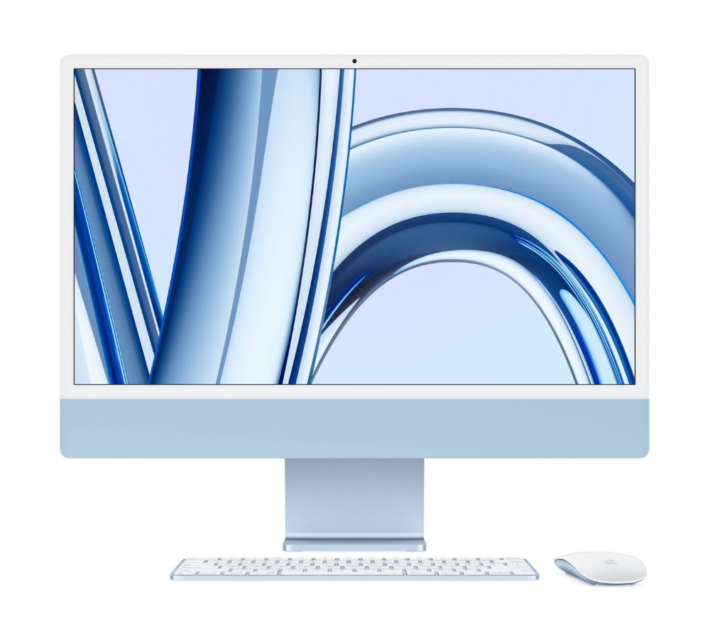 Моноблок Apple iMac 24" 2023 M3 16G 512G 10-Core Blue