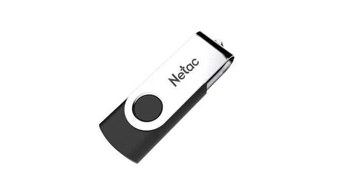 Флешка 32Gb Netac U505 USB2.0 металлическая поворотная крышка