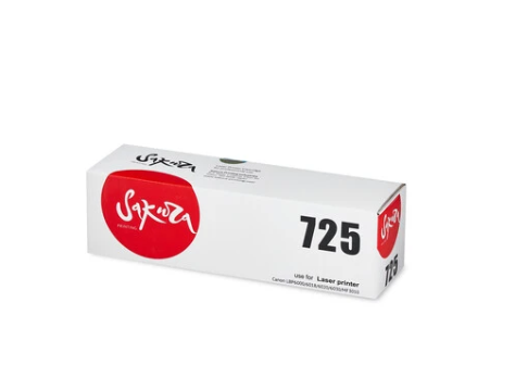 Картридж лазерный Sakura SACRG725 (725) для Canon LBP6000, 6018, 6020, 6030, MF3010, черный