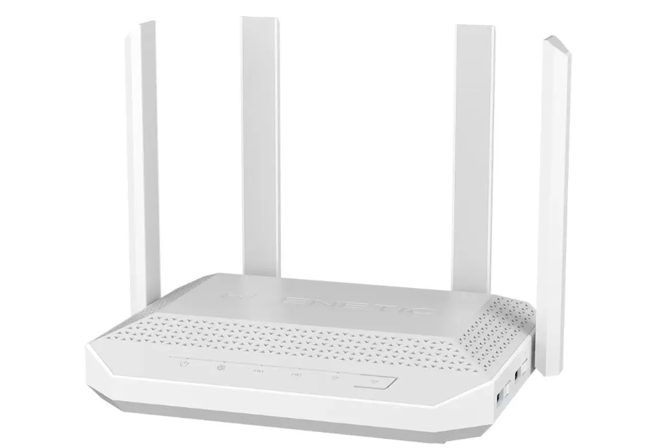 Wi-Fi роутер Keenetic Giga AX3000, 5 ГГц, 1000 Мбит/с, USB, SFP, белый