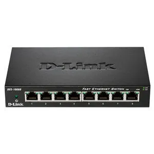Коммутатор 8 port D-Link DGS-1008D/K2A 1000 Мбит/сек