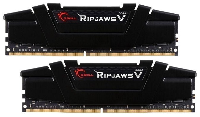 Модуль памяти DDR4 32Gb PC4-25600 3200MHz G.Skill Ripjaws V (Kit of 2)