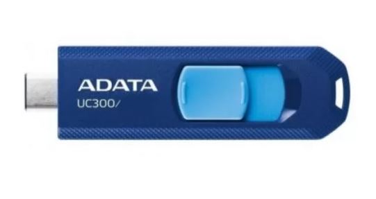 Флешка 64Gb ADATA UC300, USB 3.2 TypeC, синий/голубой