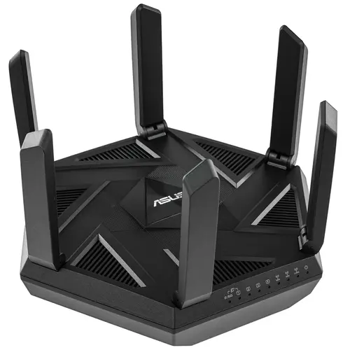 Wi-Fi роутер ASUS RT-AXE7800 5 ГГц, 1000 Мбит/с, USB, черный