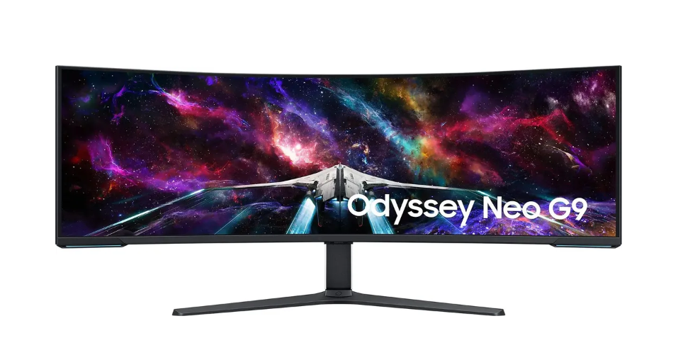 Монитор 57" Samsung Odyssey Neo G9 (VA 7680x2160 1ms 240Hz HDMI DP) Black