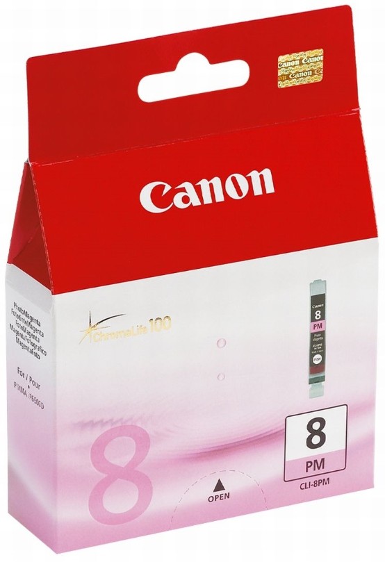 Картридж струйный Canon CLI-8PM для PIXMA iP6600D/IX4000/IX5000, пурпурный