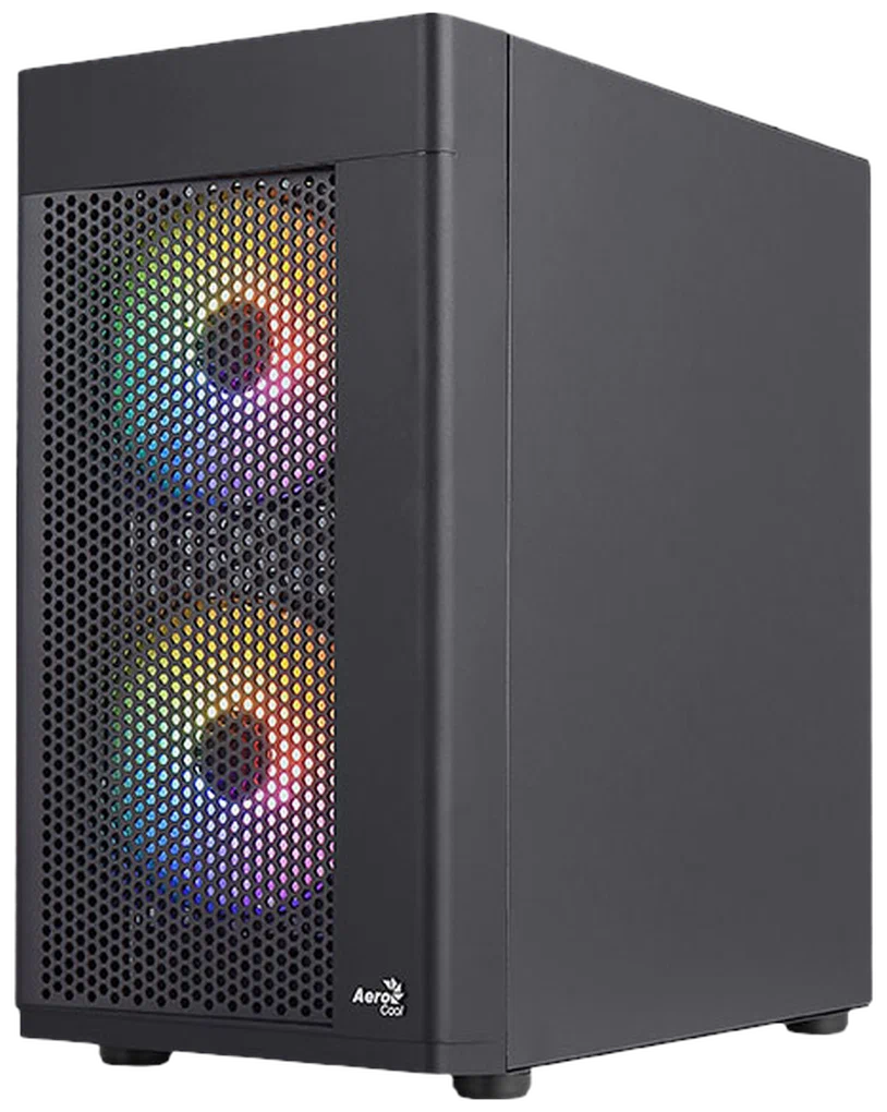 Корпус Aerocool HEXFORM-G-BK-v2 USB3.0 mATX Black
