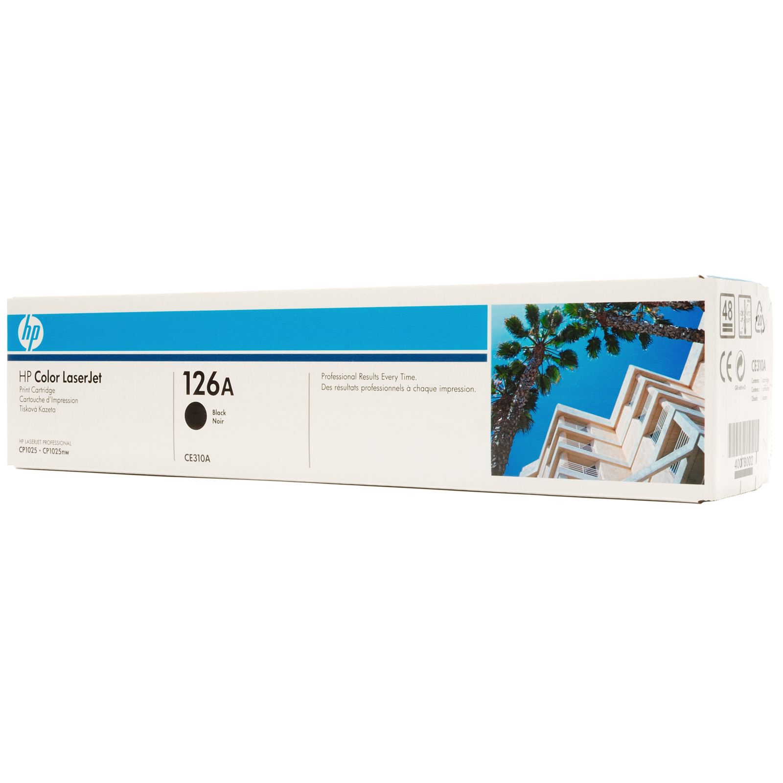 Картридж лазерный HP 126A (CE310A) для HP CP1025/1025nw, 1300 стр. черный