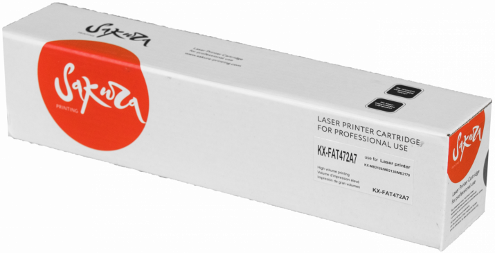 Картридж лазерный Sakura SAKXFAT472A7 (KX-FAT472A) для Panasonic, 2500 стр. черный