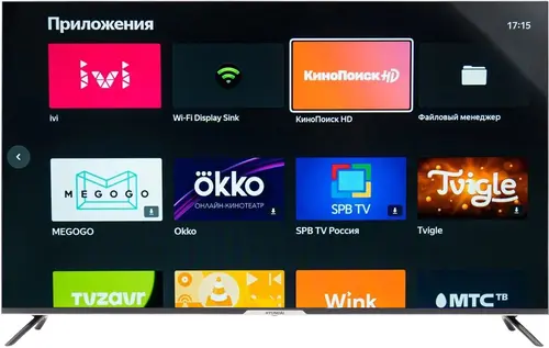 Телевизор 65" Hyundai H-LED65BU7003 LED 4K Ultra HD Black