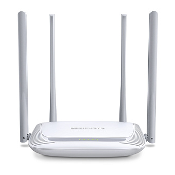 Wi-Fi роутер Mercusys MW325R N300, 2.4 ГГц, 100 Мбит/с, белый