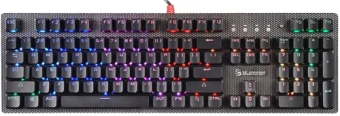 Клавиатура проводная A4Tech Bloody B810R NetBee Rainbow Led Black