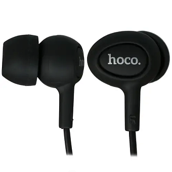 Наушники проводные HOCO M3 (микрофон, вставные) черный
