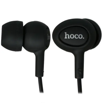Наушники проводные HOCO M3 (микрофон, вставные) черный