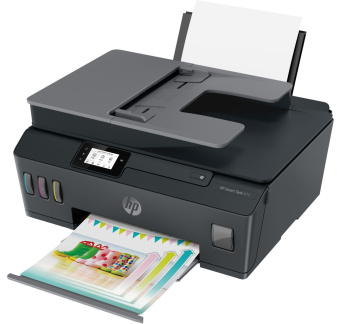 МФУ HP Smart Tank 615 (A4, СНПЧ, цв., 11 стр/мин, факс, ADF, USB&WiFi)