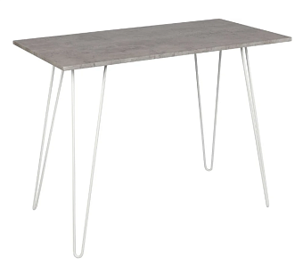 Стол компьютерный Tetchair WD-06 [concrete] металлокаркас + МДФ столешница 15 мм