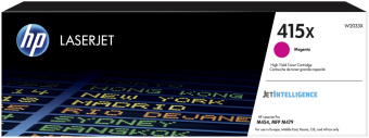 Картридж лазерный HP 415X (W2033X) для HP LJ M454/MFP M479 пурпурный