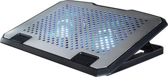 Подставка для ноутбука 15" Hama (2 вентилятора х 140mm, алюминиевая подложка) Silver