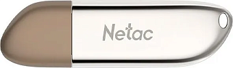 Флешка 32Gb Netac U352 USB3.0 с колпачком, металлическая