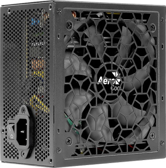 Блок питания 700W Aerocool AERO WHITE (120mm, 24+8pin, 2*8pin, 5*Sata, 3*Molex, 80 PLUS Standart)