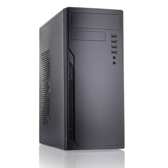 Корпус Foxline FL-301 USB2.0 450W ATX key lock Black